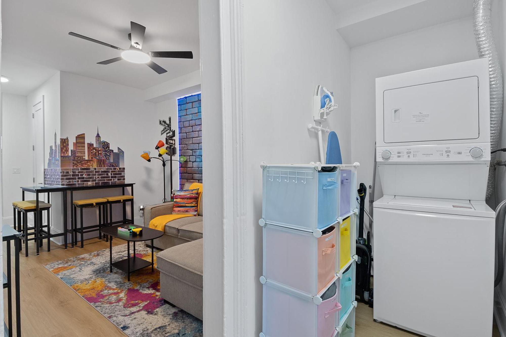 Funky & Colorful Urban Getaway, 20 Minutes To Nyc Apartman Hoboken Kültér fotó