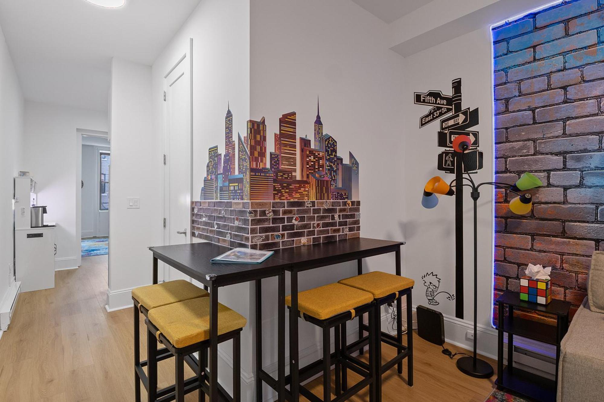 Funky & Colorful Urban Getaway, 20 Minutes To Nyc Apartman Hoboken Kültér fotó