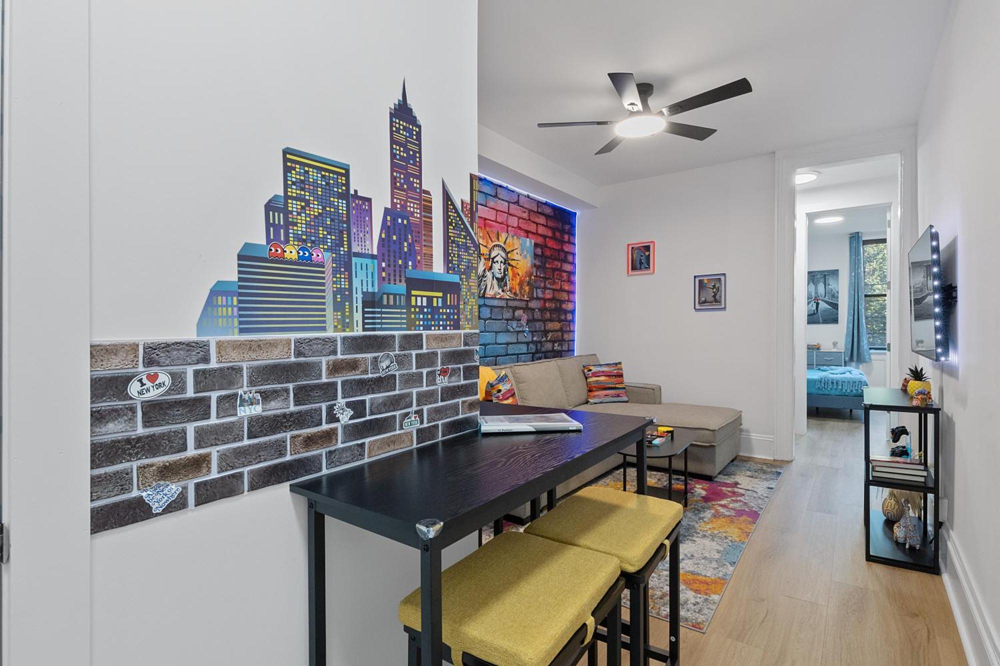 Funky & Colorful Urban Getaway, 20 Minutes To Nyc Apartman Hoboken Kültér fotó