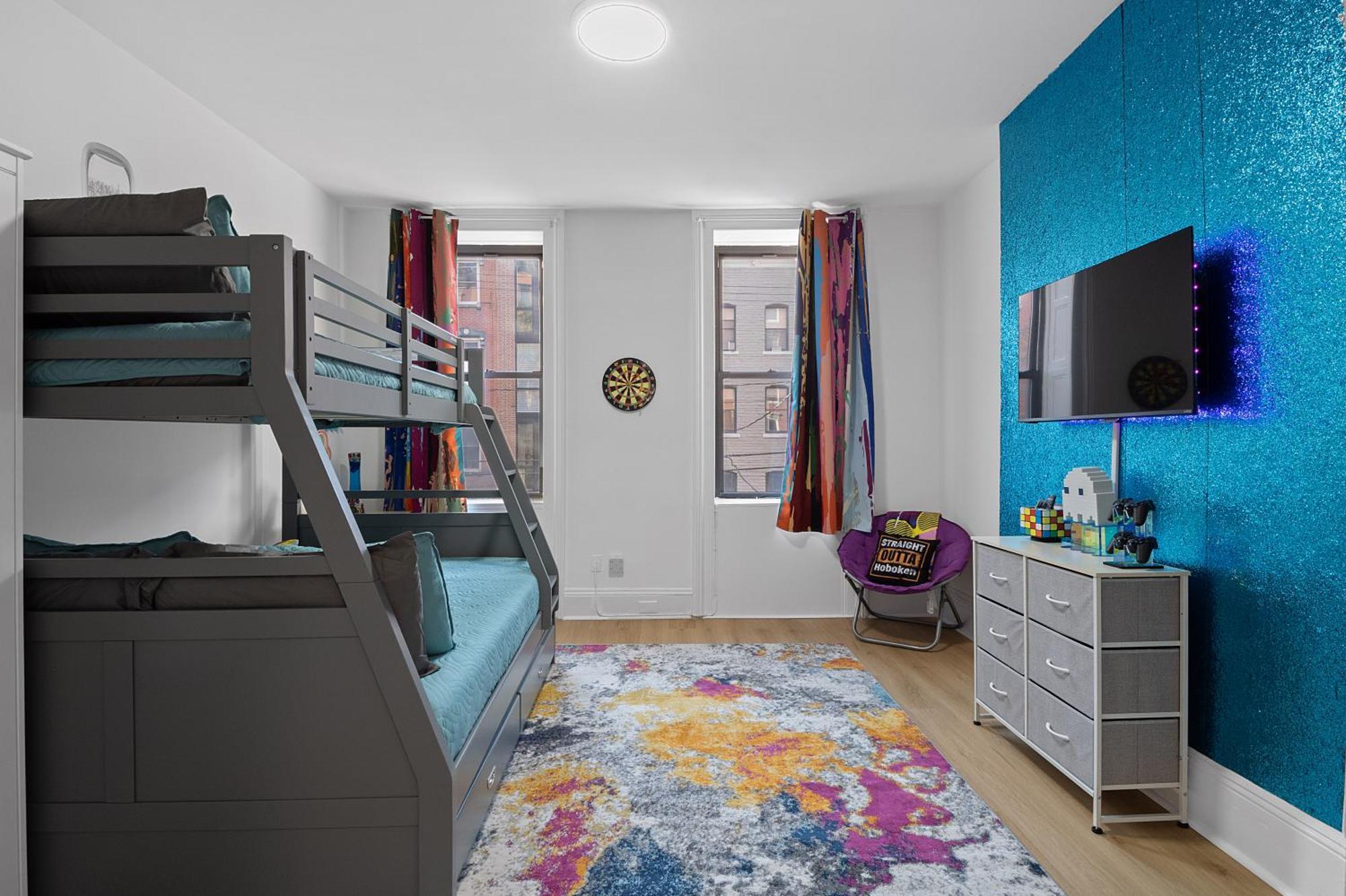 Funky & Colorful Urban Getaway, 20 Minutes To Nyc Apartman Hoboken Kültér fotó